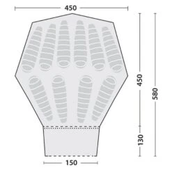 Robens Kiowa 10 Person Tipi Tent -Outdoor Life Shop go 044108 f