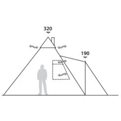Robens Kiowa 10 Person Tipi Tent -Outdoor Life Shop go 044108 g