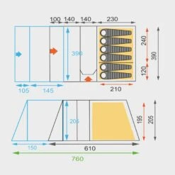 Vanguard 6 Tent Porch -Outdoor Life Shop go 329241 b