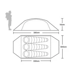 Berghaus Grampian 3 Tent -Outdoor Life Shop go 349266 b